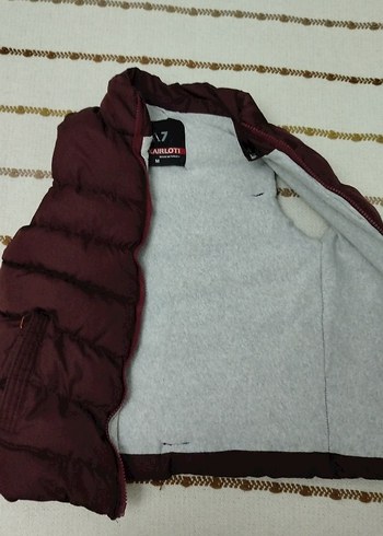 Diğer Bordo Erkek Çocuk Fermuarlı Yelek