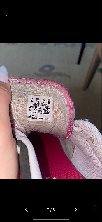 39 Beden pembe Renk Puma 39