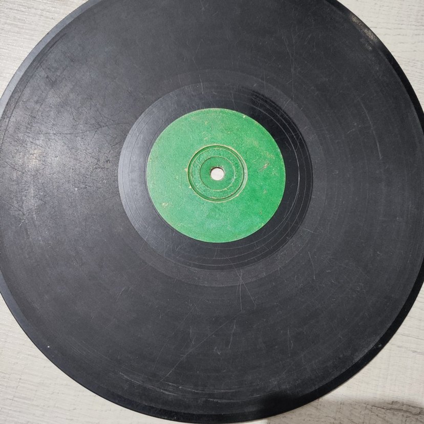 4 Adet Eski Plak Plaklar Siyah Renk - Görsel 3