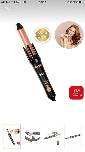 Otomatik saç maşası - Görsel 3