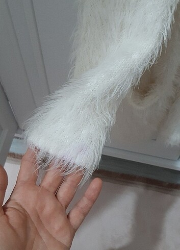 7 Yaş Beden beyaz Renk H&M yumoş hırka