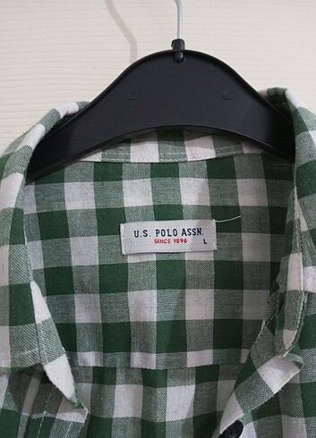 U.S Polo Assn. kareli gömlek