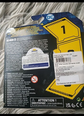 Beden Renk Batman figür