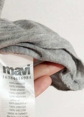 Mavi Jeans Kadın (S) Beden Gri Tişört