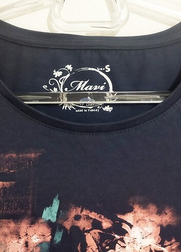Mavi Jeans Kadın (S) Beden Lacivert T-shirt