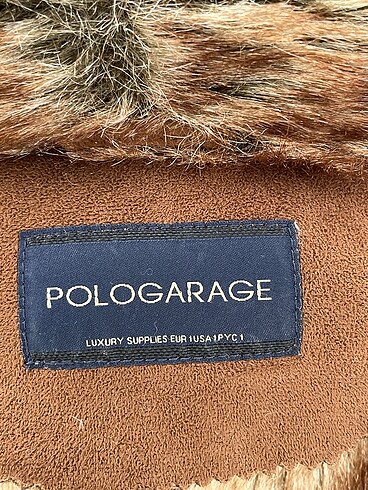 s Beden kahverengi Renk Polo Garage Yelek %70 İndirimli.