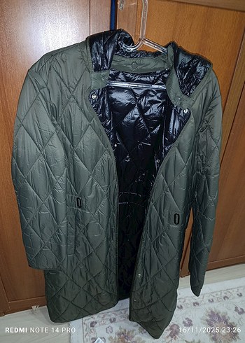 Kapitone Zara marka Mont - Görsel 2