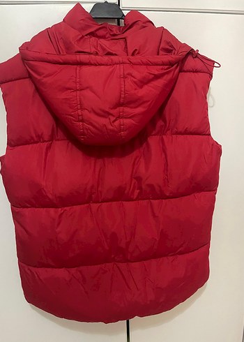 Network Kırmızı Fermuarlı Kadın Yelek - Görsel 10