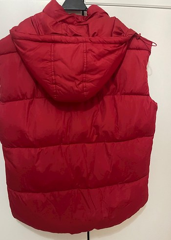 Network Kırmızı Fermuarlı Kadın Yelek - Görsel 6