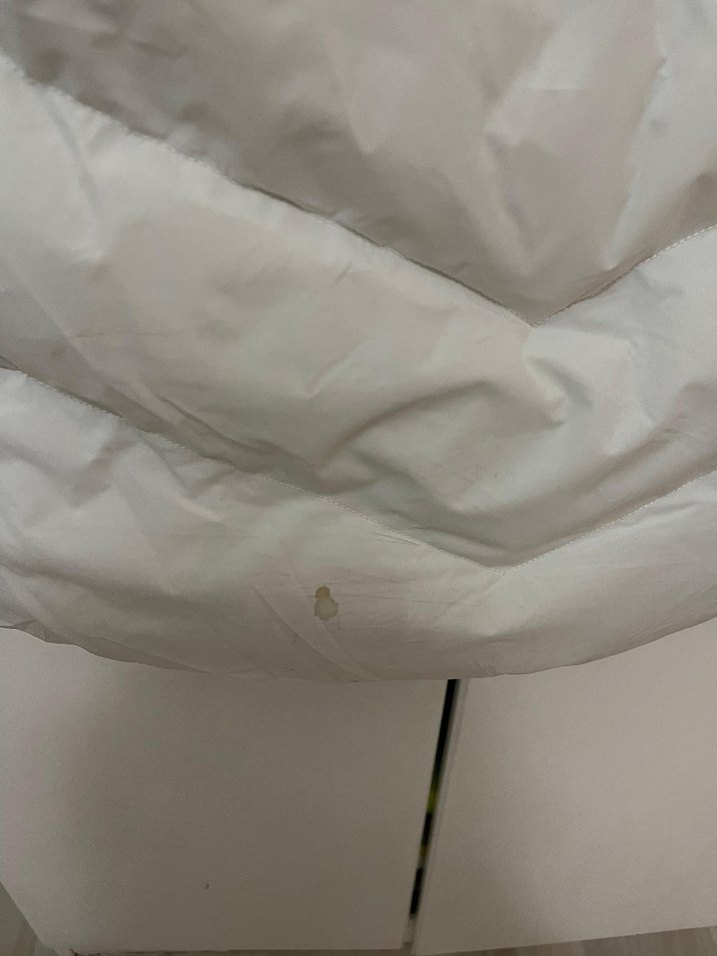 Mudo Beyaz Fermuarlı Kadın Kışlık mont - Görsel 3