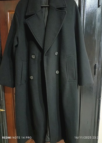 ZARA OVERSİZE KAŞE KABAN - Görsel 2