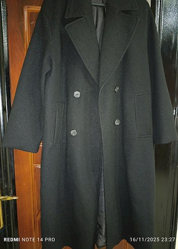 ZARA OVERSİZE KAŞE KABAN - Görsel 4