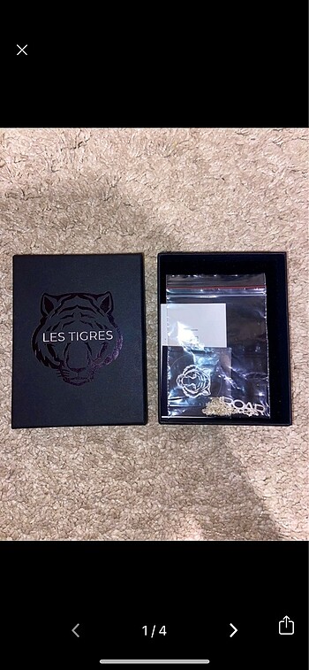 Les Tigres - Roar Gümüş Kolye