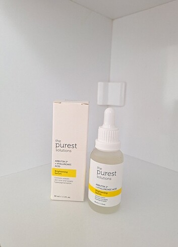 The Purest Solutions Aydınlatıcı Ve Leke Görünümü Azaltıcı Serum