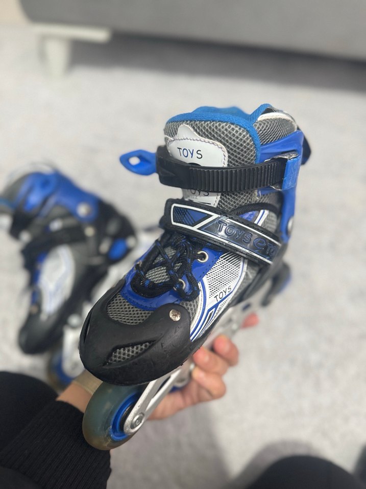 Mavi Renkli Erkek Biker Paten - Görsel 3