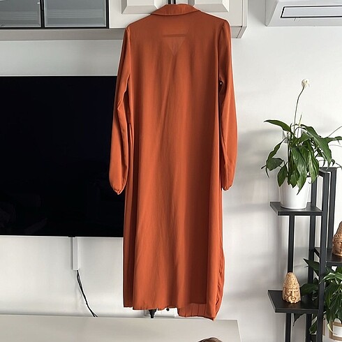 Kiremit renk gömlek tunik - Görsel 3