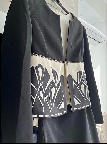 Etek ceket şık takım - Görsel 2