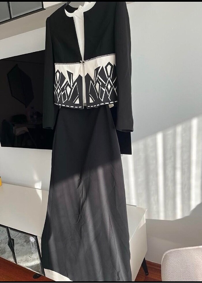 Etek ceket şık takım - Görsel 5