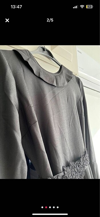 Siyah abiye elbise - Görsel 2