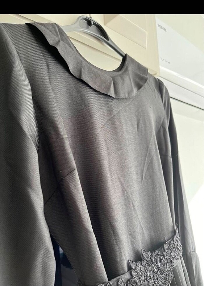 Siyah abiye elbise - Görsel 2