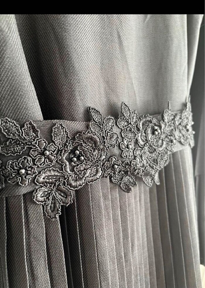 Siyah abiye elbise - Görsel 4