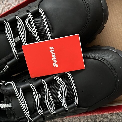 Polaris siyah outdoor ayakkabı - Görsel 2