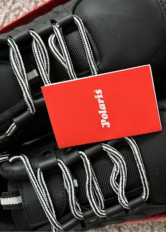 Polaris siyah outdoor ayakkabı - Görsel 2