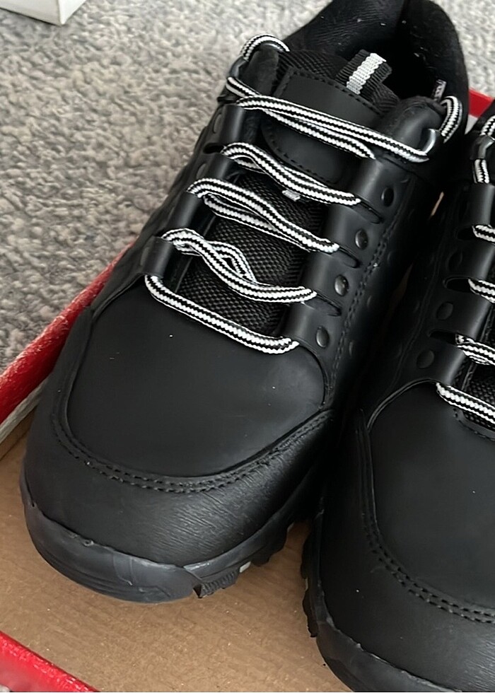 Polaris siyah outdoor ayakkabı - Görsel 4