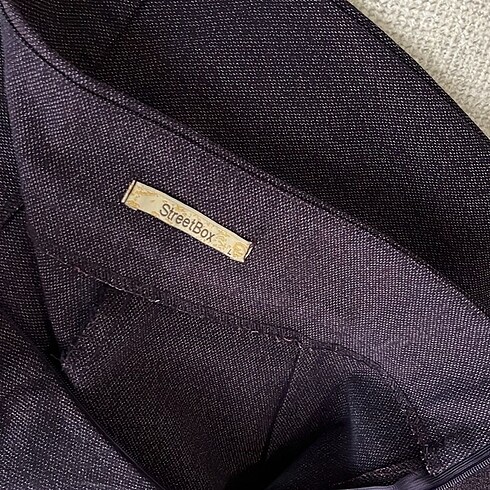 Keten kumaş yüksek bel bol paça pantolon - Görsel 6