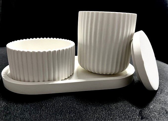 3 lü dekoratif set - Görsel 5