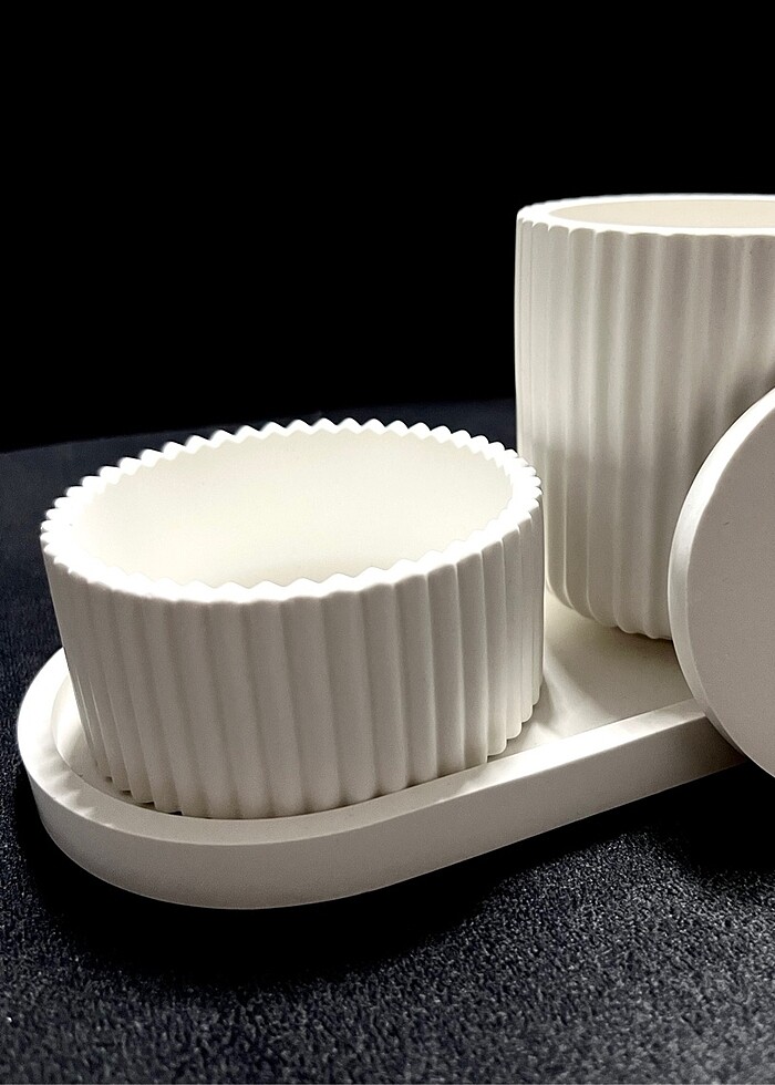 3 lü dekoratif set - Görsel 4