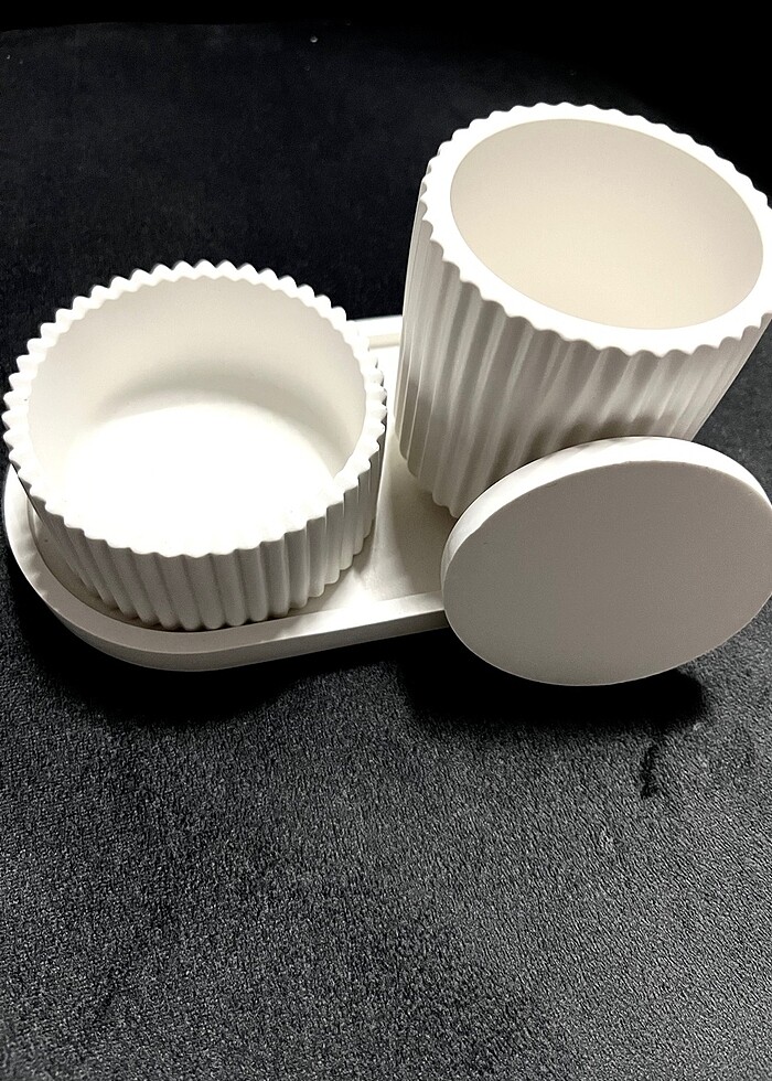 3 lü dekoratif set - Görsel 3