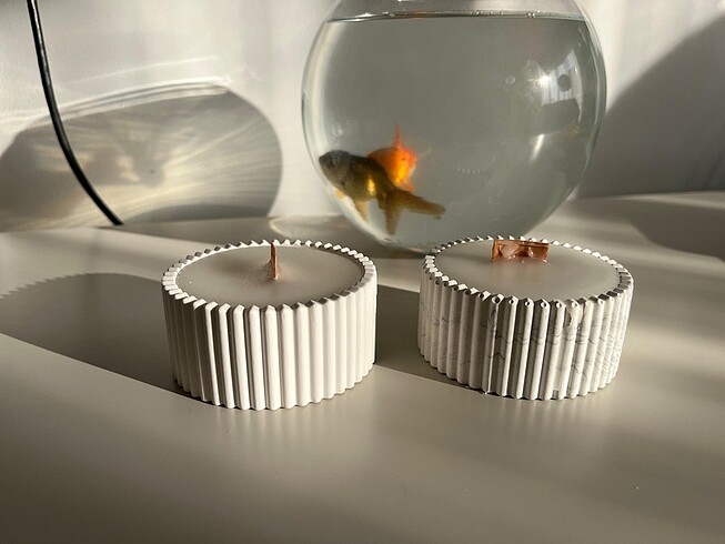 Lavanta kokulu soya wax mum - Görsel 11