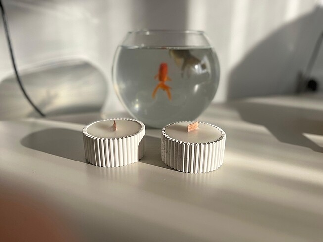 Lavanta kokulu soya wax mum - Görsel 12