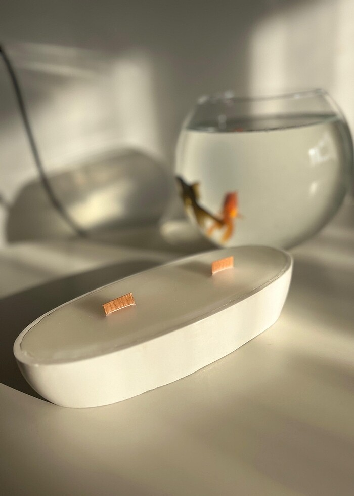 Lavanta kokulu soya wax mum - Görsel 2