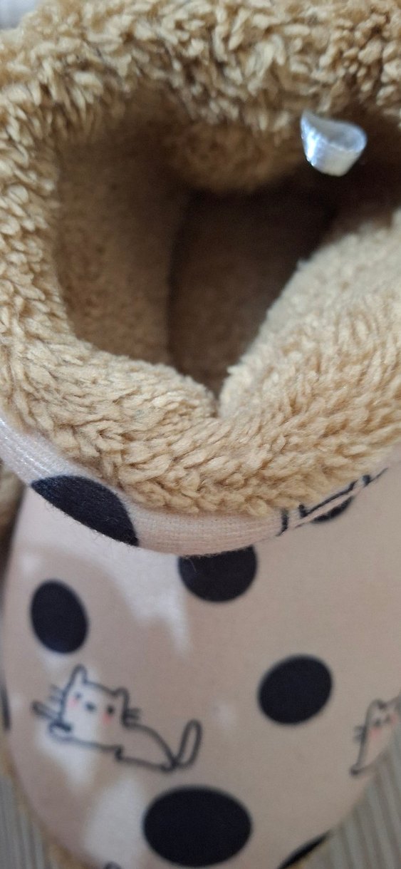 Kürklü Kız, Erkek Çocuk Ev ayakkabısı 23-24 numara - Görsel 3