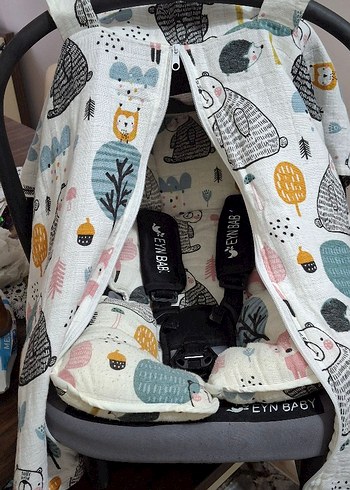 bebek puseti örtüsü ve minderi - Görsel 4