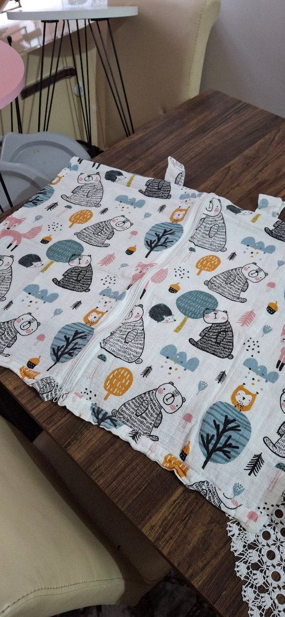 bebek puseti örtüsü ve minderi - Görsel 3