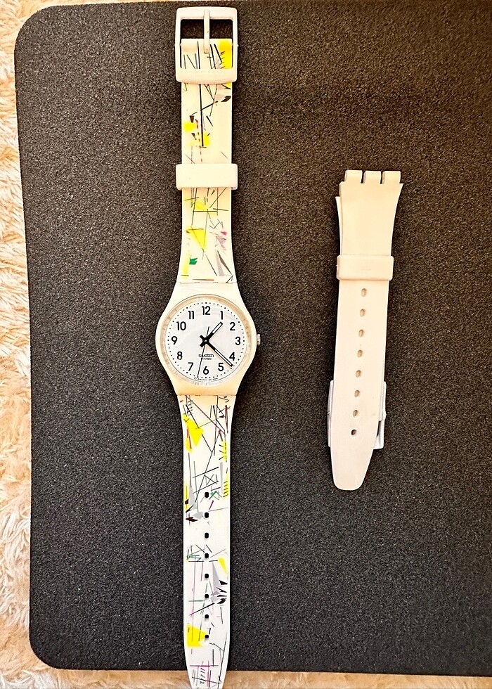 Swatch renkli saat - Görsel 2