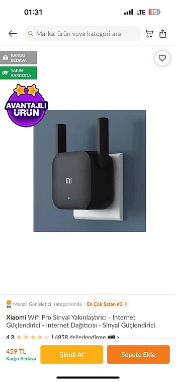 Xiaomi wifi internet yakınlaştırıcı