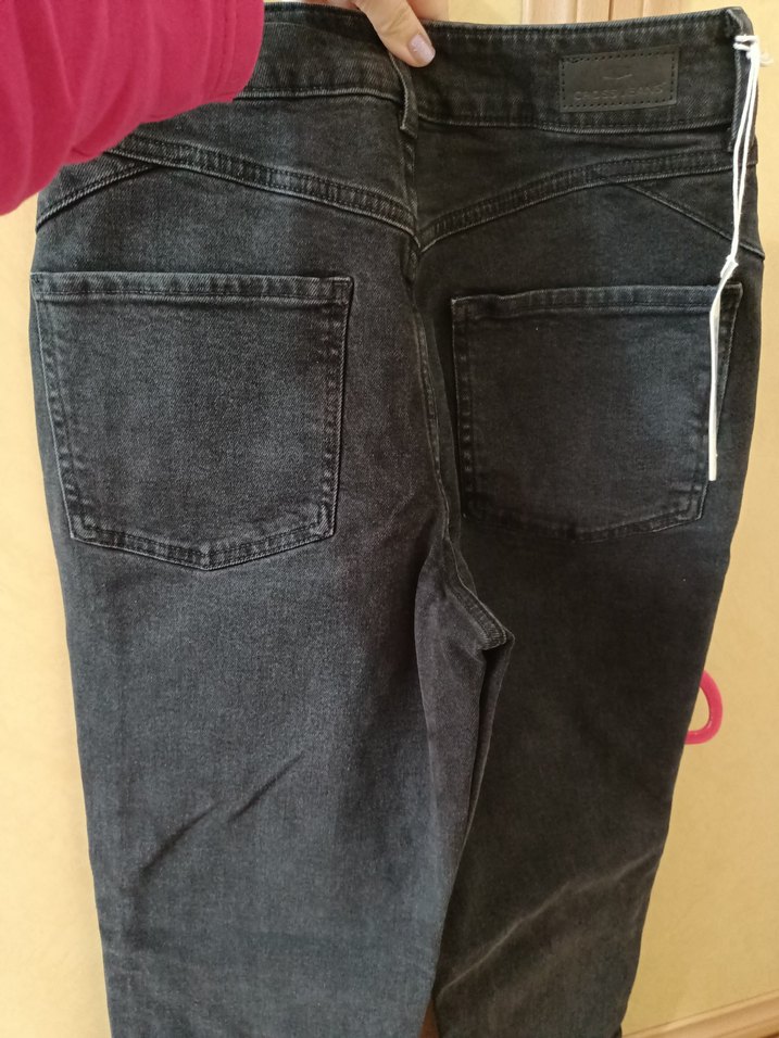 Kadın Gri Denim Dar Paça Jean - Görsel 5