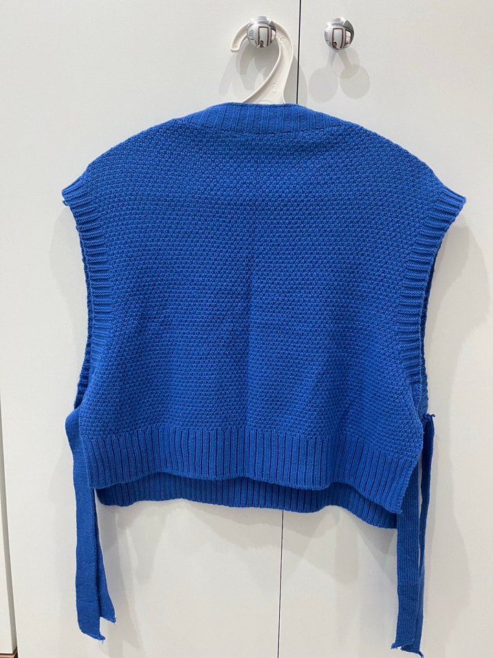 Mavi Triko Kadın Süveter - Görsel 3
