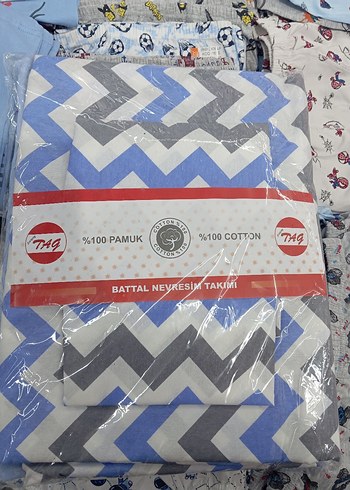 Gri Pamuklu Battal Nevresim Takımı