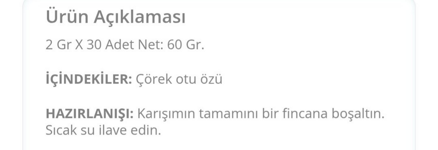 Homm Life Vita Çörekotu Kahve 60GR - Görsel 2