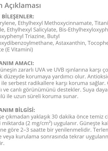 Homm Sun Cream SPF 50 Güneş Kremi 50 ml - Görsel 2