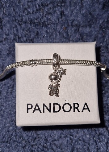 Pandora Pandora Orijinal Astronot Gümüş Charm