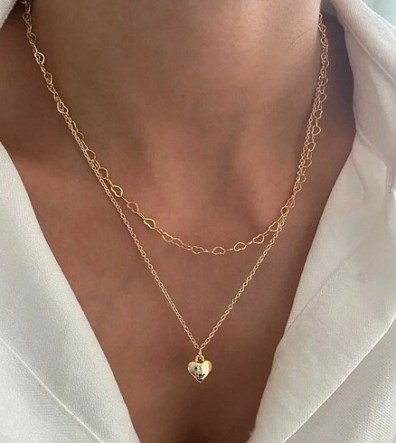 MY HEART ALTIN İKİLİ KOMBİN KOLYE??????