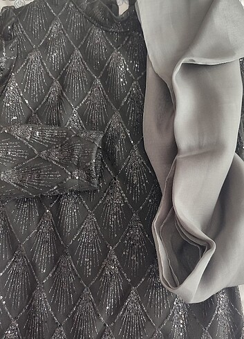 Siyah abiye - Görsel 5