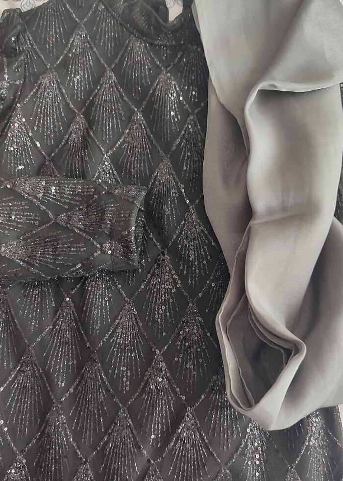 Siyah abiye - Görsel 5