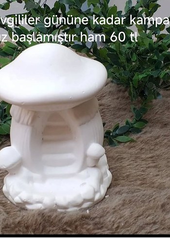 Beyaz Ev Figürü ve Çam Ağacı - Görsel 3